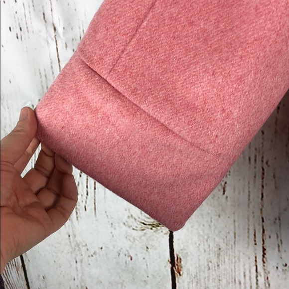 Tulle pink wool coat - Picture 5 of 7